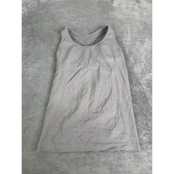 Lululemon Swiftly Tech Racerback Tank Top Women's Size 6 Gray - Picture 1 of 8